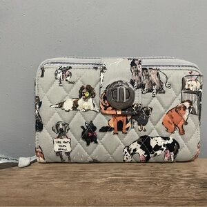 Vera Bradley Quilted Dog Wallet